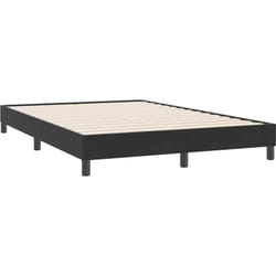 Cadre De Lit Sans Matelas Noir 140x220 Cm Velours Vidaxl