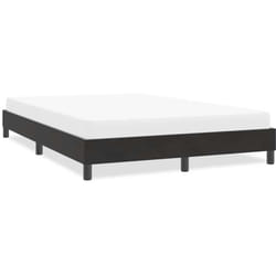 Vidaxl Cadre De Lit Sans Matelas Noir 160x220 Cm Velours
