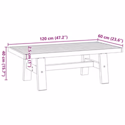 VidaXL 4100033 Table à café, latérale et de salon - Vue supplémentaire 8