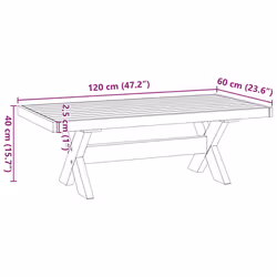 VidaXL 4100034 Table à café, latérale et de salon - Vue supplémentaire 8