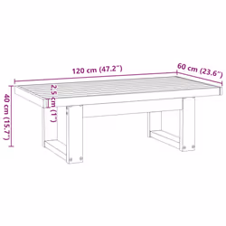 VidaXL 4100035 Table à café, latérale et de salon - Vue supplémentaire 8