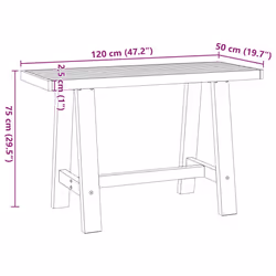 VidaXL 4100039 bureau - Vue supplémentaire 8