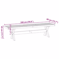 VidaXL 4100049 établi d'intérieur - Vue supplémentaire 8