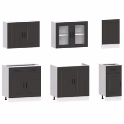 VidaXL 3314732 Armoire de rangement de salle à manger et de cuisine - Vue supplémentaire 4