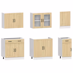 VidaXL 3314744 Armoire de rangement de salle à manger et de cuisine - Vue supplémentaire 4