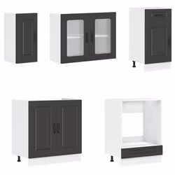 VidaXL 3314792 Armoire de rangement de salle à manger et de cuisine - Vue supplémentaire 4