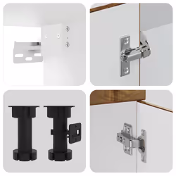 VidaXL 3314806 Armoire de rangement de salle à manger et de cuisine - Vue supplémentaire 7