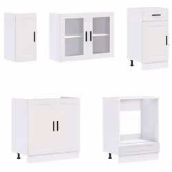 VidaXL 3314819 Armoire de rangement de salle à manger et de cuisine - Vue supplémentaire 4