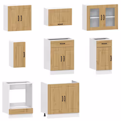 VidaXL 3314830 Armoire de rangement de salle à manger et de cuisine - Vue supplémentaire 4