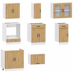 VidaXL 3314840 Armoire de rangement de salle à manger et de cuisine - Vue supplémentaire 4