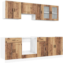 Vidaxl - Ensemble d'armoires de cuisine 8 pcs Kalmar bois d'ingénierie