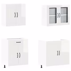 VidaXL 3314853 Armoire de rangement de salle à manger et de cuisine - Vue supplémentaire 4