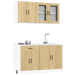 Vidaxl - Ensemble d'armoires de cuisine 4 pcs Kalmar bois d'ingénierie