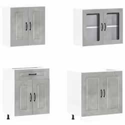 VidaXL 3314855 Armoire de rangement de salle à manger et de cuisine - Vue supplémentaire 4