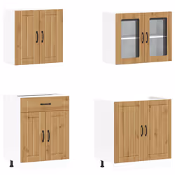 VidaXL 3314870 Armoire de rangement de salle à manger et de cuisine - Vue supplémentaire 4