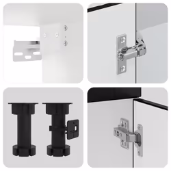 VidaXL 3314872 Armoire de rangement de salle à manger et de cuisine - Vue supplémentaire 6