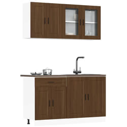 Vidaxl - Ensemble d'armoires de cuisine 4 pcs Kalmar bois d'ingénierie