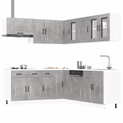 VidaXL 3314915 Armoire de rangement de salle à manger et de cuisine