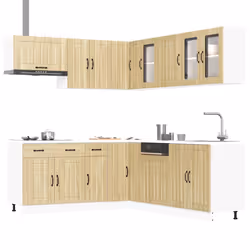 VidaXL 3314924 Armoire de rangement de salle à manger et de cuisine