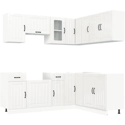 Vidaxl - Ensemble d'armoires de cuisine 11 pcs Kalmar bois d'ingénierie