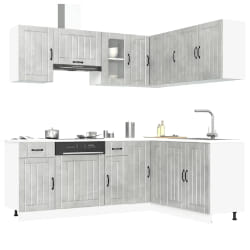 Vidaxl Ensemble Armoires Cuisine Kalmar 11 pcs