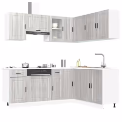 VidaXL 3314967 Armoire de rangement de salle à manger et de cuisine - Vue supplémentaire 2
