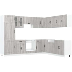 Vidaxl - Ensemble d'armoires de cuisine 14 pcs Kalmar bois d'ingénierie