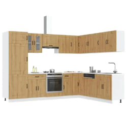 vidaXL Ensemble de cuisine 14 pcs Kalmar