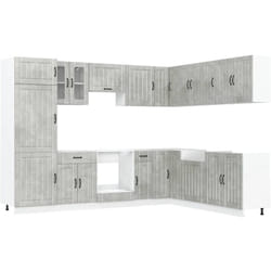 Vidaxl - Ensemble D'Armoires De Cuisine 14 Pcs Lucca Bois D'Ingénierie
