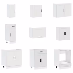 VidaXL 3314991 Armoire de rangement de salle à manger et de cuisine - Vue supplémentaire 4