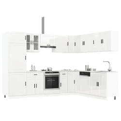 vidaXL Ensemble d'armoires de cuisine 14 pcs Porto