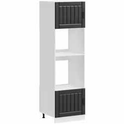 Créez un espace distinctif pour ranger votre four avec ces armoires à four classiques ! Matériau stable et durable : le bois ...