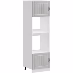 Créez un espace distinctif pour ranger votre four avec ces armoires à four classiques ! Matériau stable et durable : le bois  ...