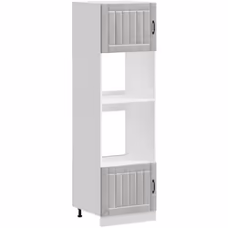 Créez un espace distinctif pour ranger votre four avec ces armoires à four classiques ! Matériau stable et durable : le bois ...