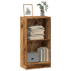 vidaXL Bibliothèque vieux bois 40x24x76 cm