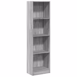 VidaXL 857788, Gris, Chêne, Bois, Bois, 400 mm, 240 mm, 1430 mm