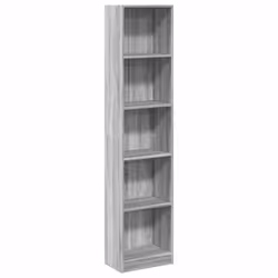 VidaXL 857797, Gris, Chêne, Bois, Bois, 400 mm, 240 mm, 1760 mm