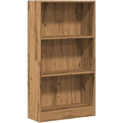 Bibliothèque chêne artisanal 60x24x109 cm bois d'ingénierie - Vidaxl