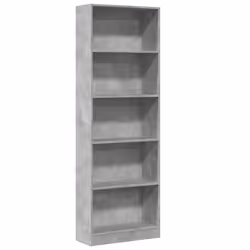 VidaXL 857824, Gris, Bois, Bois, 600 mm, 240 mm, 1760 mm