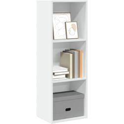 Bibliothèque blanc 40x30x114 cm bois d'ingénierie Vidaxl