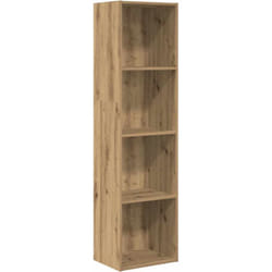 Bibliothèque chêne artisanal 40x30x152 cm bois d'ingénierie Vidaxl