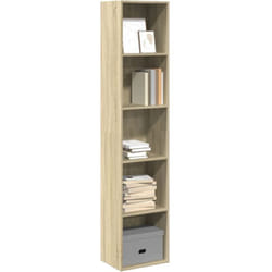 Bibliothèque chêne sonoma 40x30x189 cm bois d'ingénierie - Vidaxl