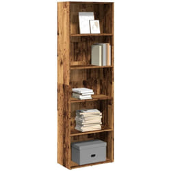 Bibliothèque vieux bois 60x30x189 cm bois d'ingénierie Vidaxl