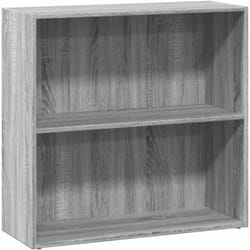 Bibliothèque sonoma gris 80x30x77 cm bois d'ingénierie Vidaxl