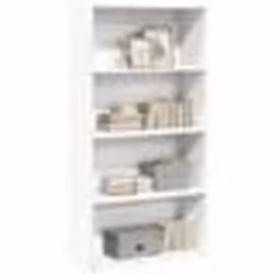 vidaXL Bibliothèque blanc 80x30x152 cm bois dingénierie étagère étagère à livres support de livre armoire de rangement 857940