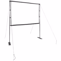 L'écran de projection est parfait pour les salles de classe, les films home cinéma, les affichages publics et les présentatio ...