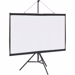 L'écran de projection est parfait pour les salles de classe, les films home cinéma, les affichages publics et les présentatio ...