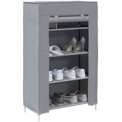 Gardez vos chaussures loin de l'encombrement pour créer un environnement bien rangé avec cette élégante armoire à chaussures  ...