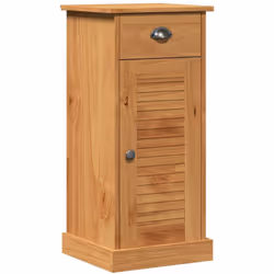 Ce meuble de salle de bain réussit le design moderne, te donnant une option de rangement à la fois stylée et pratique. Fait e ...