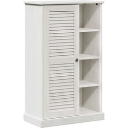 Vidaxl - Cabinet de salle de bain avec stockage Blanc 68 x 34 x 110 cm